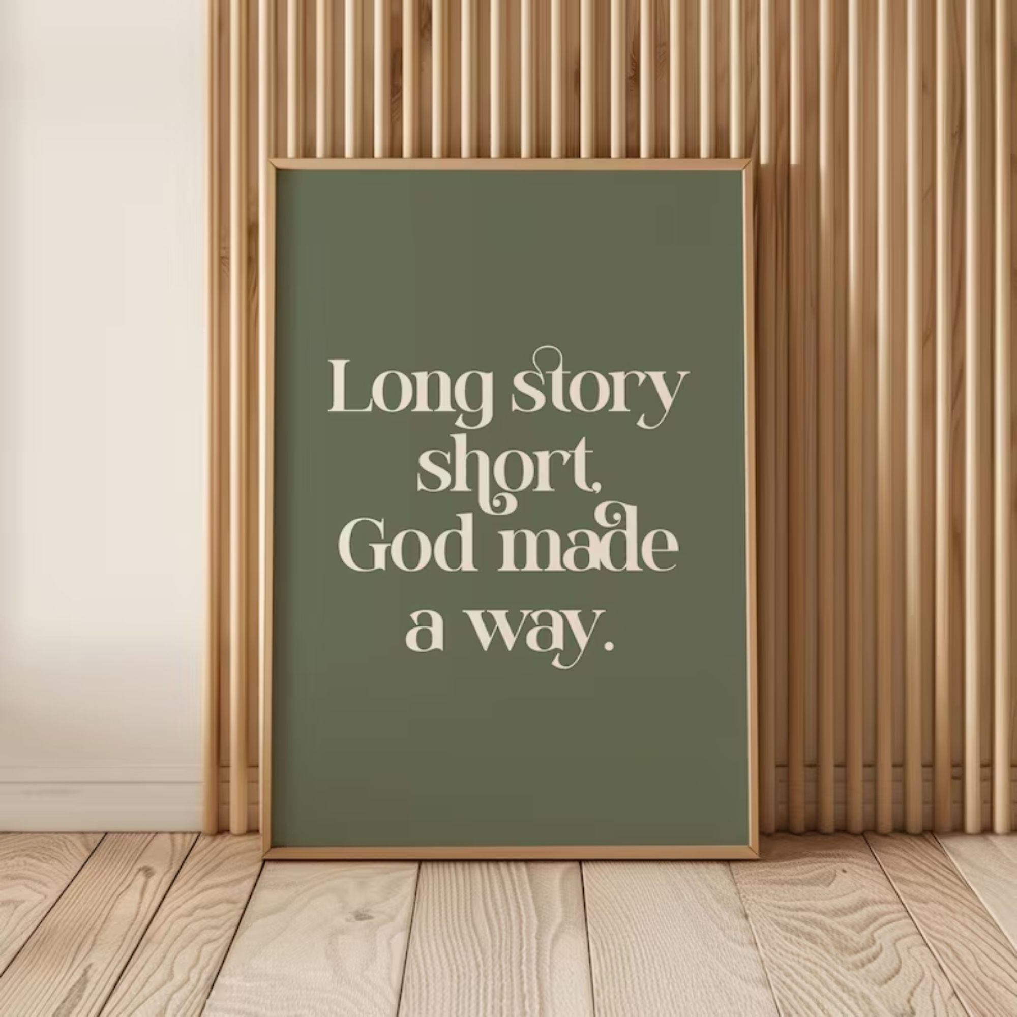 Interior Design Room - Long Story Short God Made A