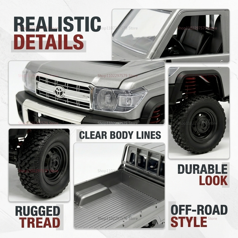 MN82 4WD Off-Road RC Car with  - Interior Design Experience recension och pris