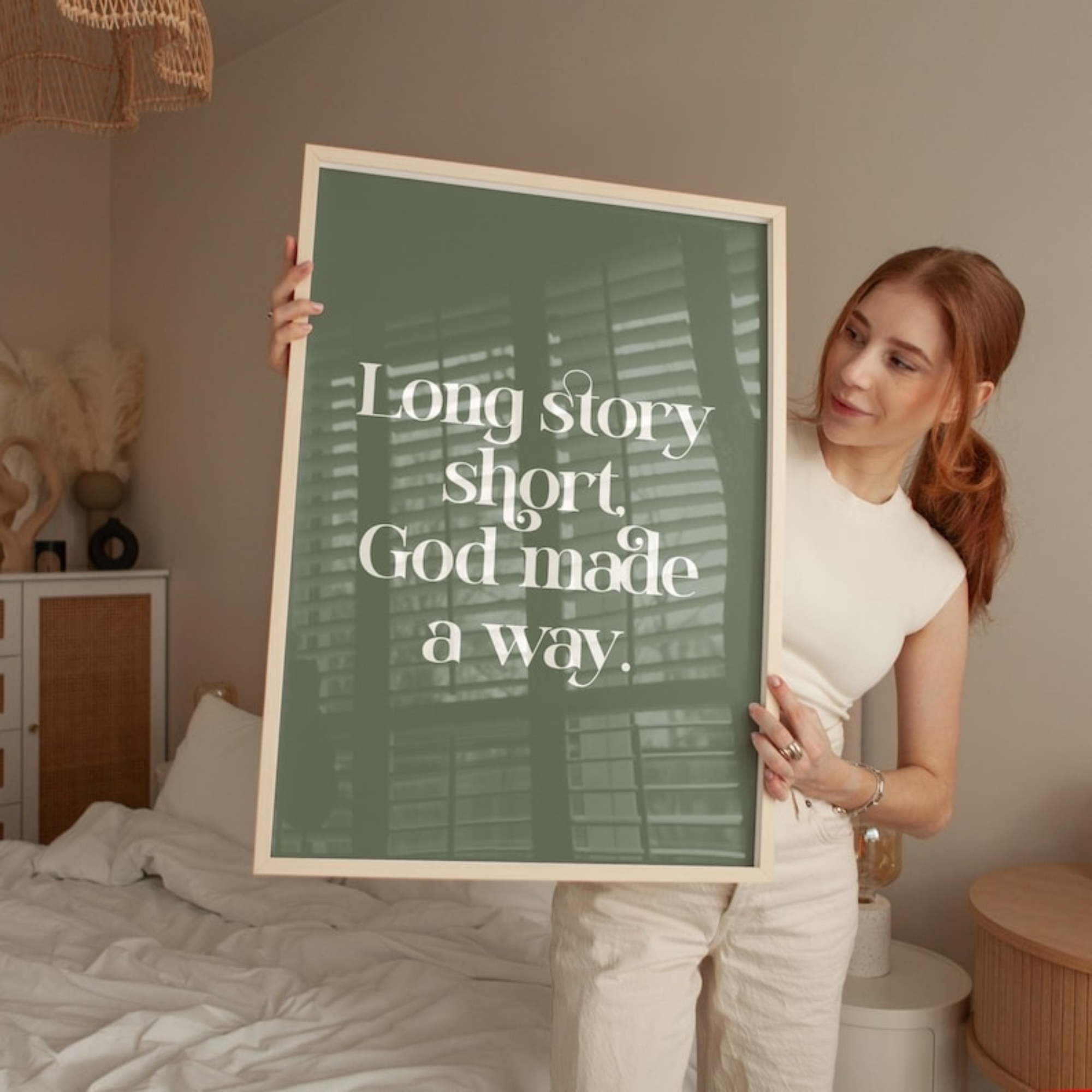 Long Story Short God Made A Wa - Interior Design Room recension och pris