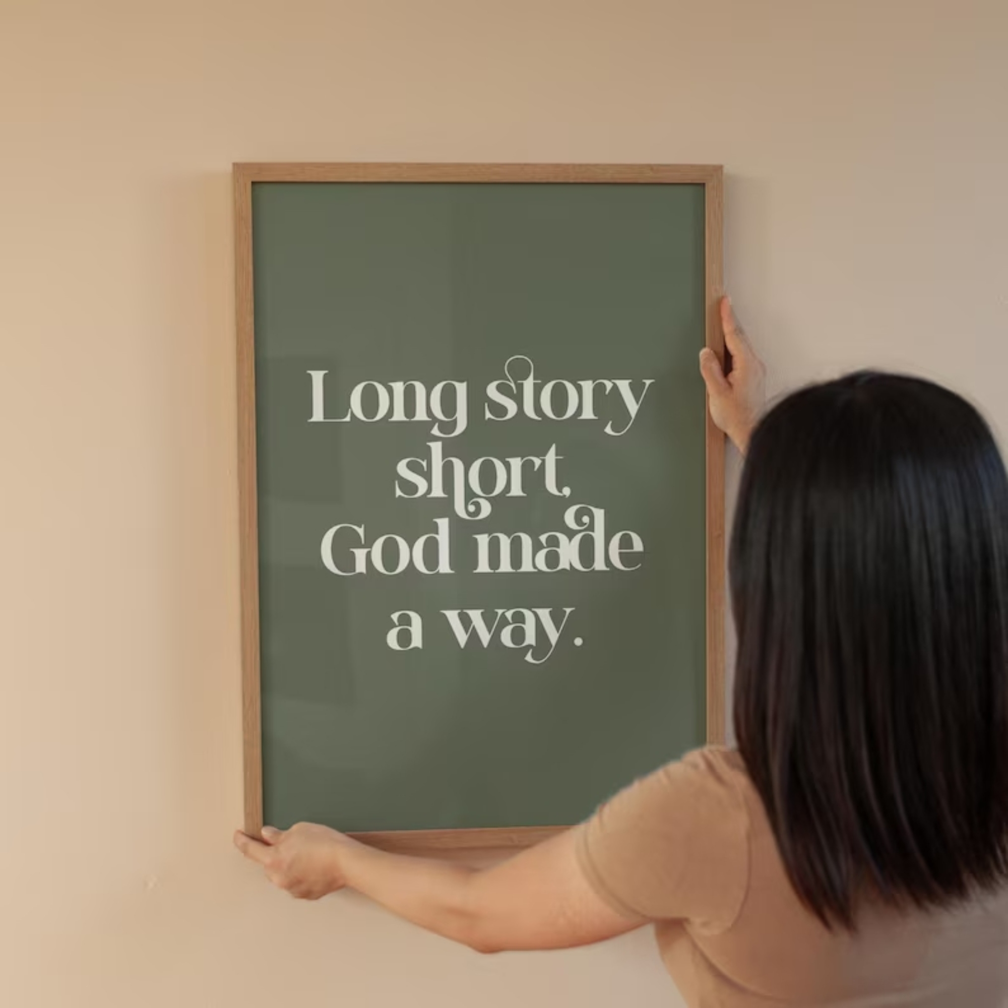 Long Story Short God Made A Wa - Interior Design Room recension och pris