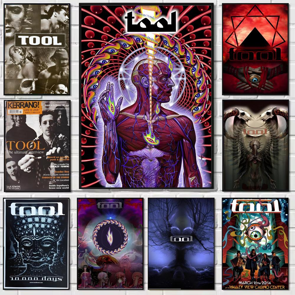 Classic Band T-Tool Painting C - Interior Design Poster recension och pris