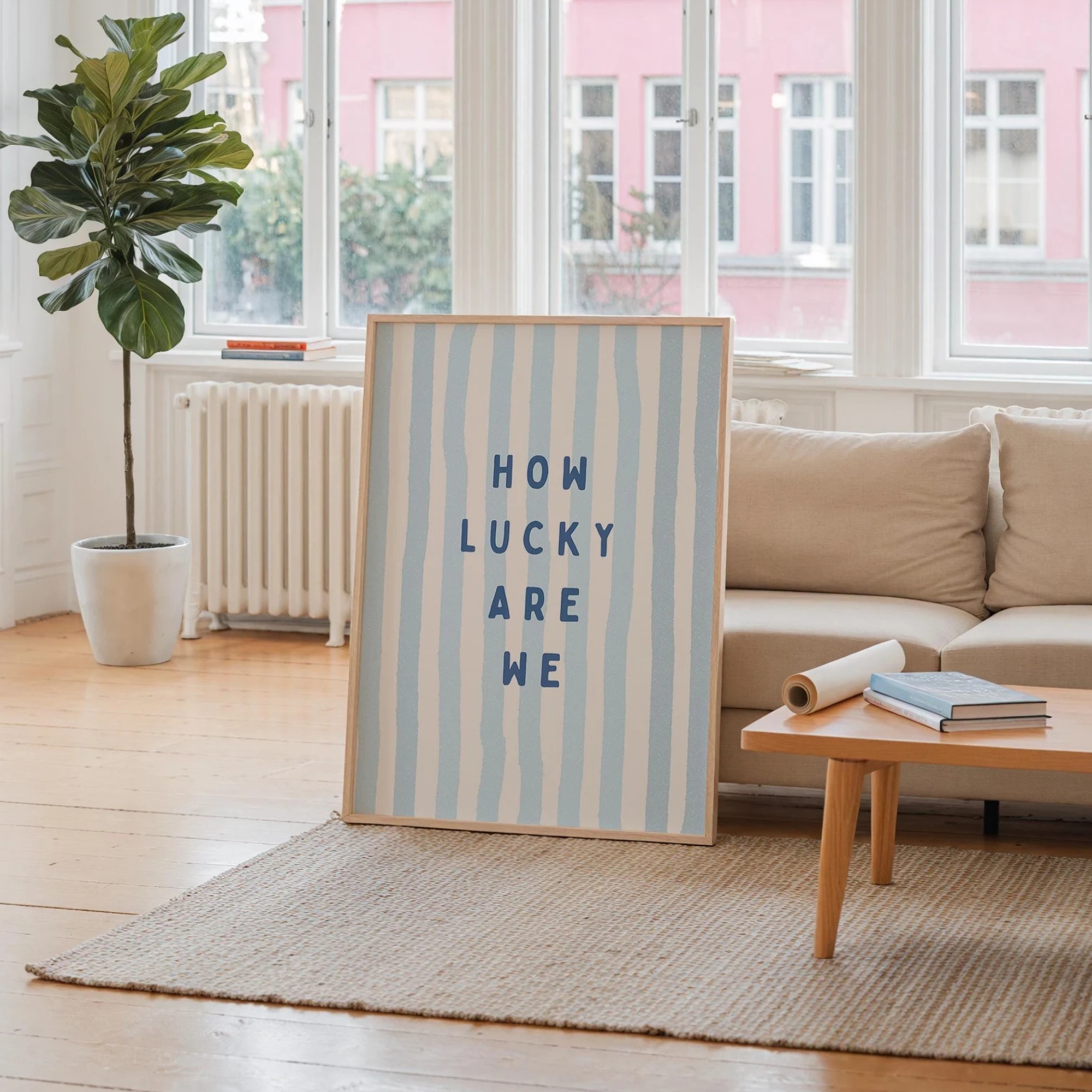 How Lucky Are We Coastal Cowgi - Interior Design Room recension och pris
