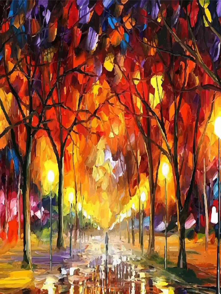 Leonid Afremov Melody Of The N - Interior Design Poster recension och pris