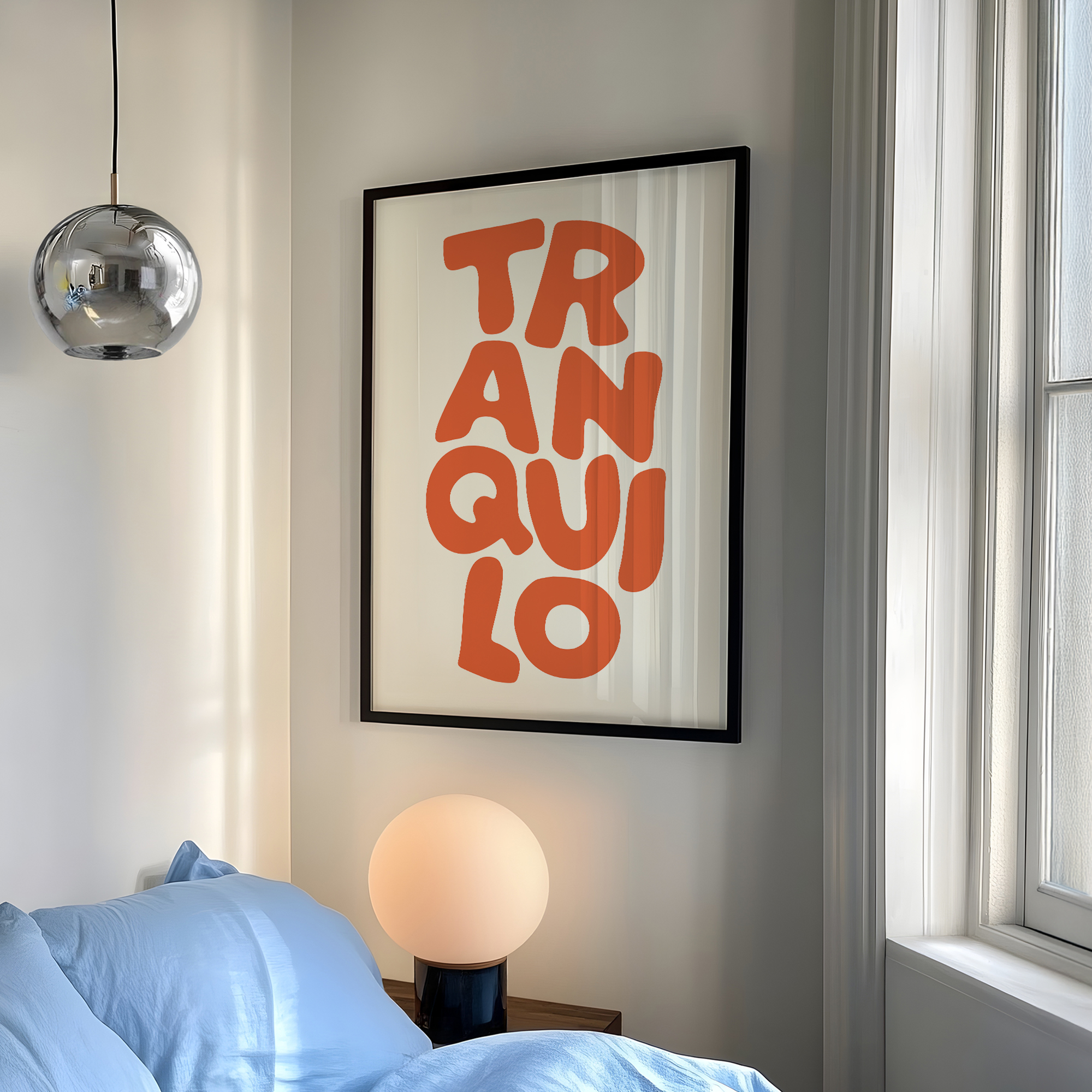 Boho Tranquilo Orange Cream Re - Interior Design Room recension och pris