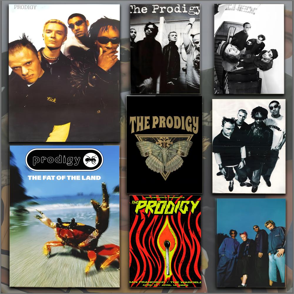 Music Band The P-Prodigy Poste - Interior Design Poster recension och pris