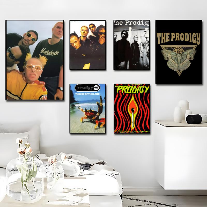 Music Band The P-Prodigy Poste - Interior Design Poster recension och pris