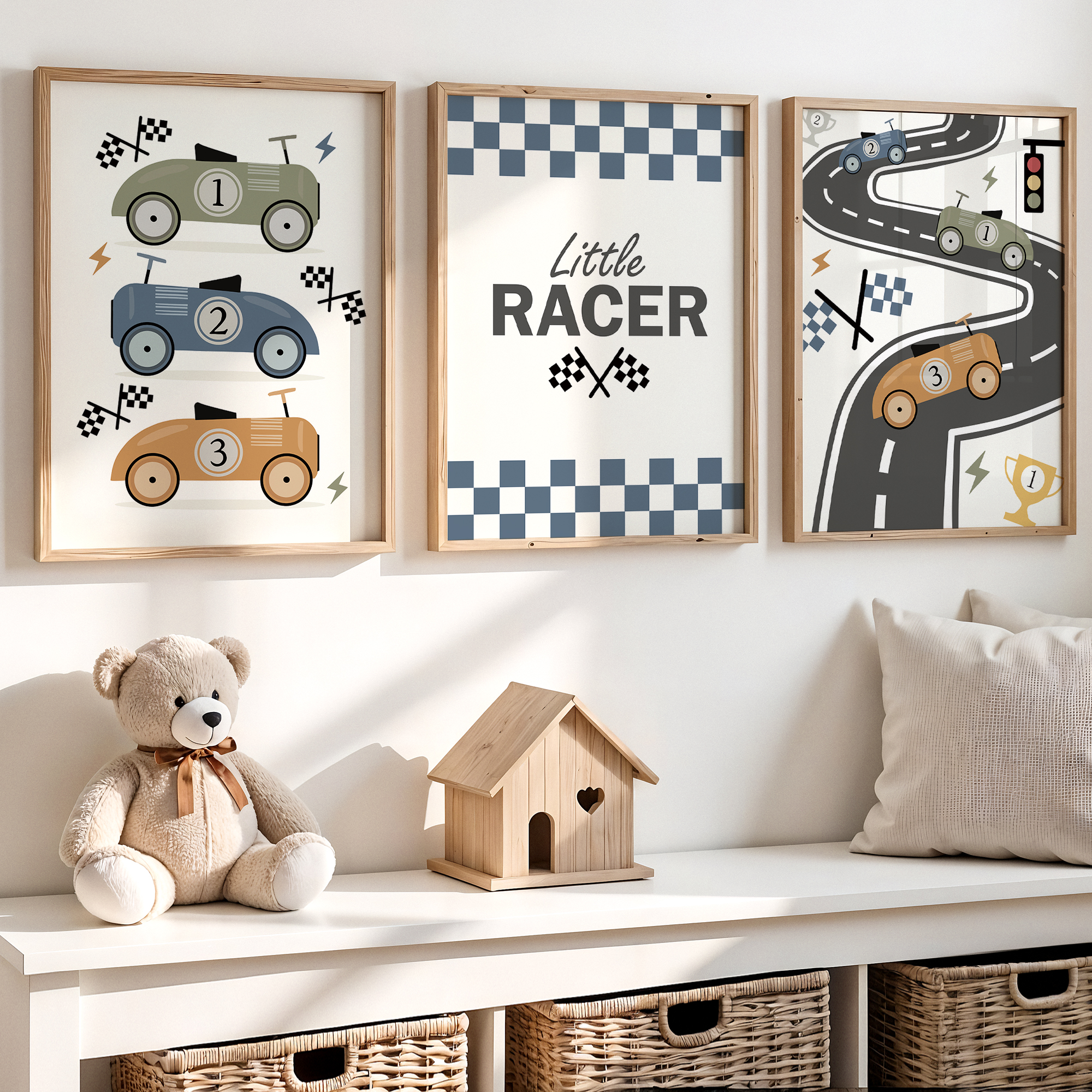 3pcs Minimalist,Cartoon Car Ra - Interior Design Room recension och pris