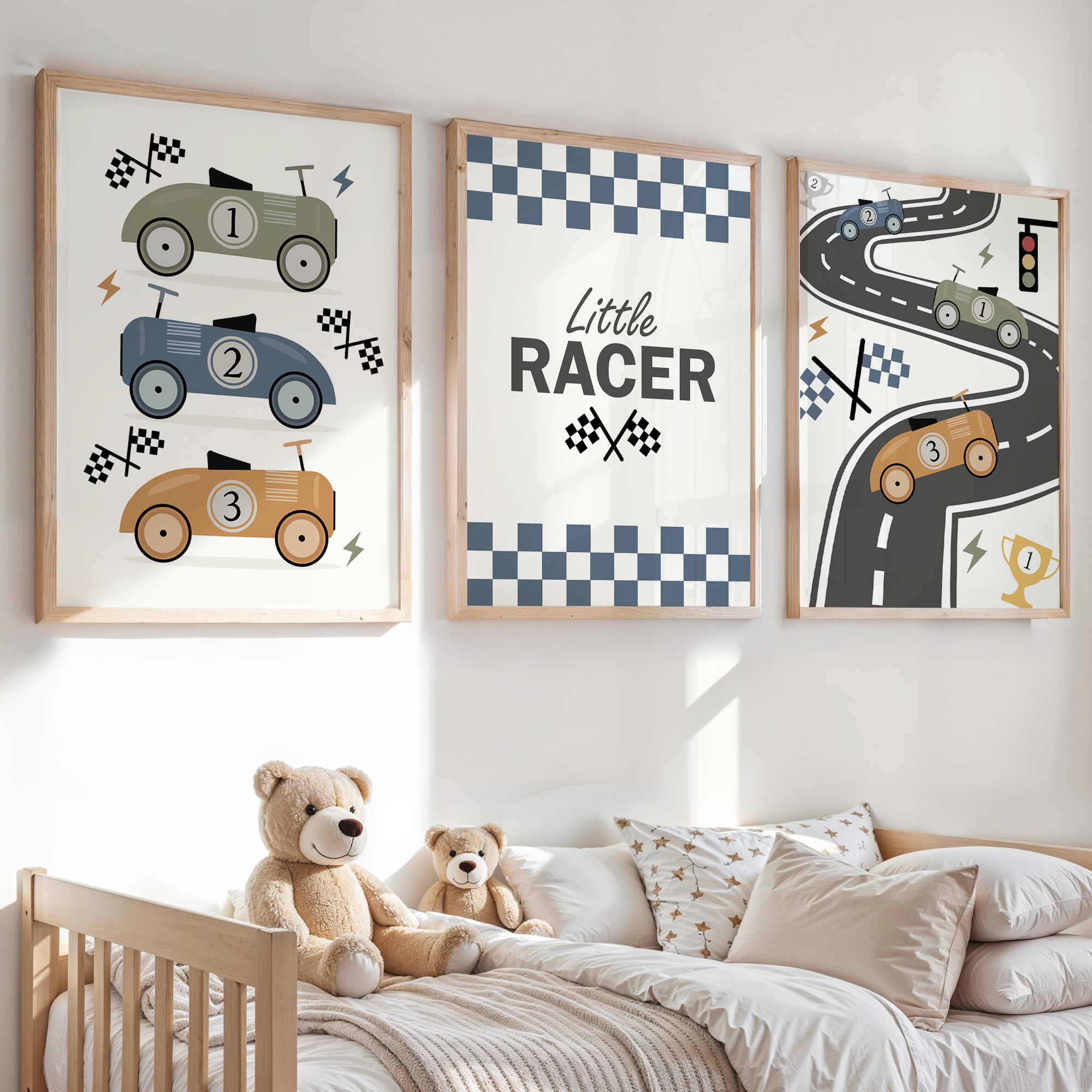 3pcs Minimalist,Cartoon Car Ra - Interior Design Room recension och pris