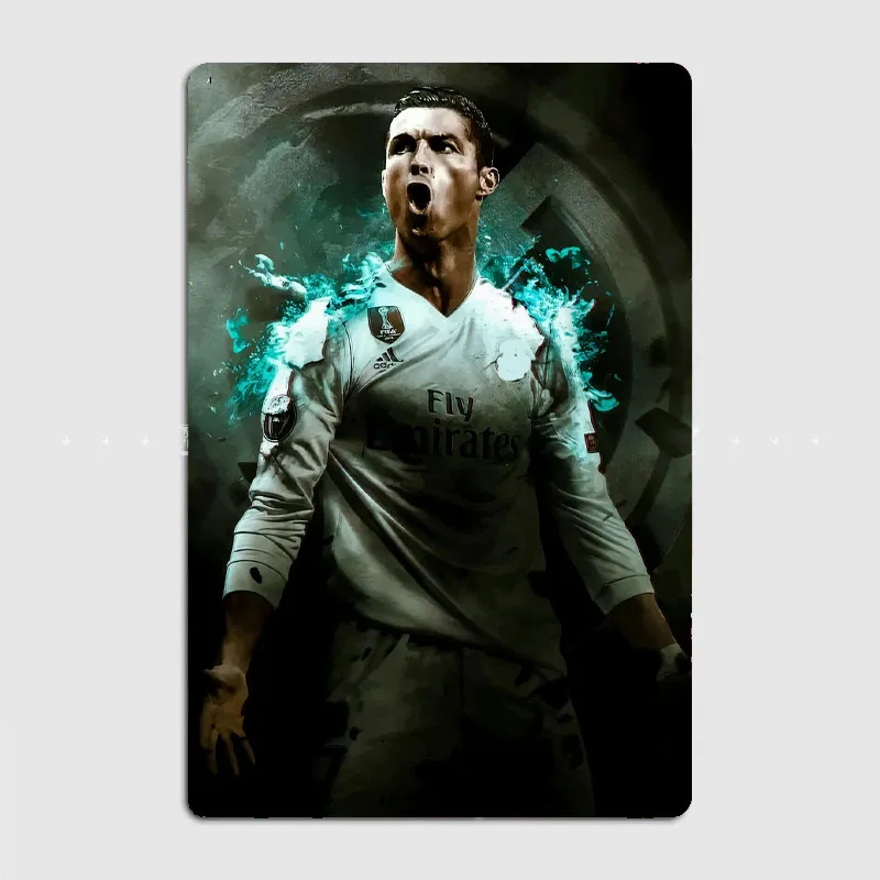 Cristiano Ronaldo CR7 Football - Interior Design Poster recension och pris