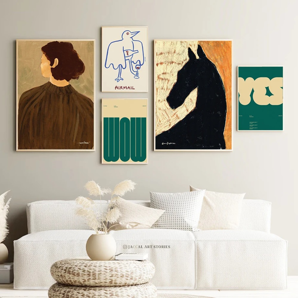 Frameless Abstract Gallery Dec - Interior Design Poster recension och pris