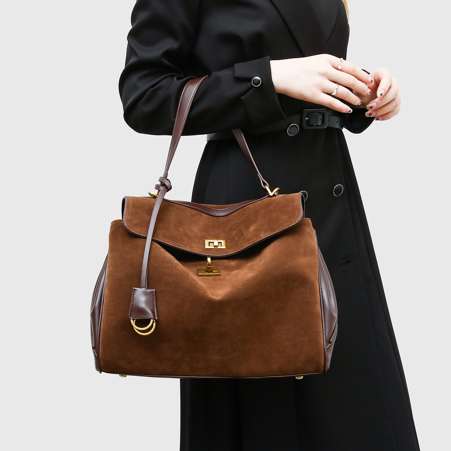 Genuine Leather Womens Tote Ha - Interior Design Elegant recension och pris