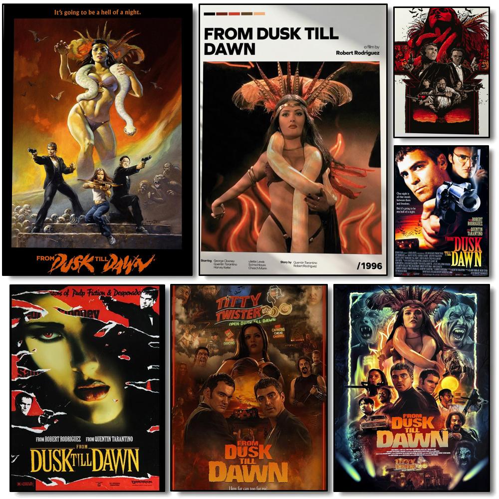 Movie From D-Dusk Till Dawn Po - Interior Design Poster recension och pris