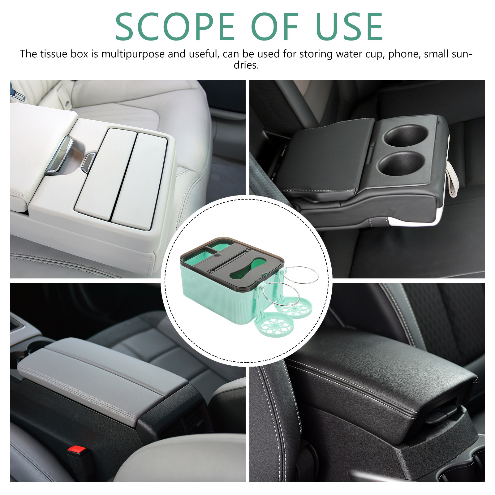 Car Tissue Holder for Vehicle  - Interior Design Type recension och pris