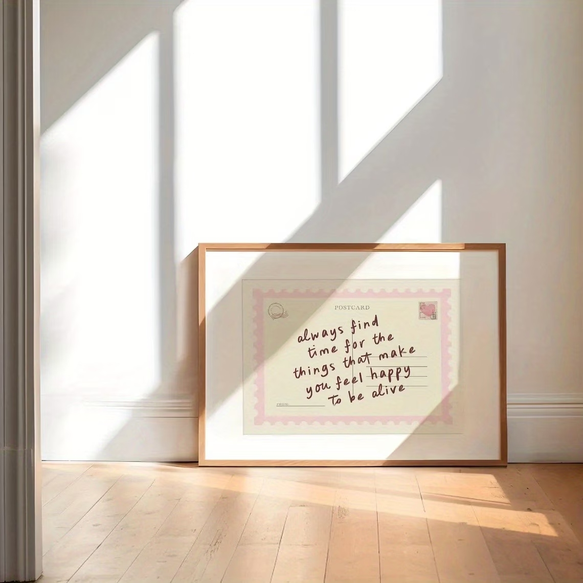 Retro Postcards That Encourage - Interior Design Room recension och pris