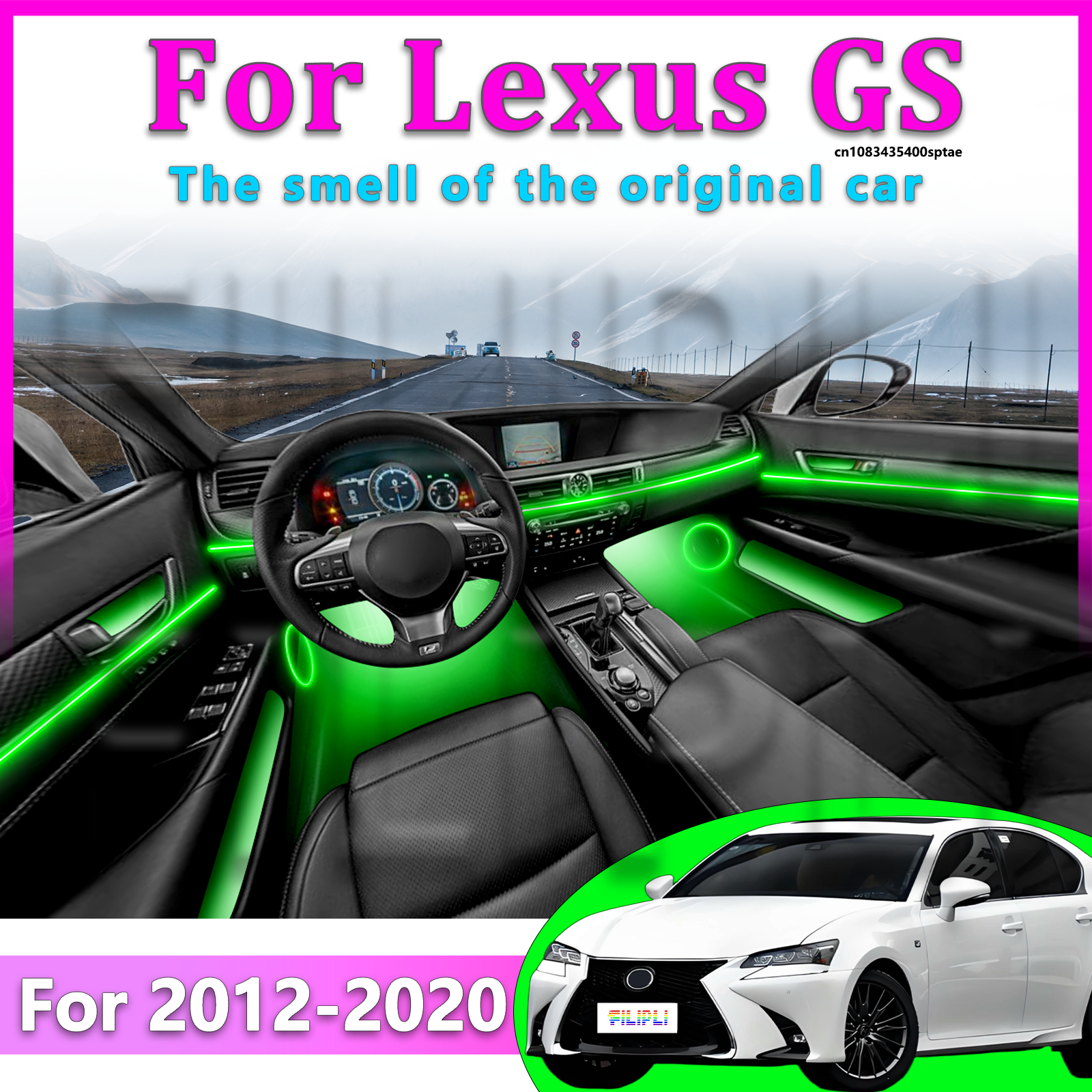 For Lexus GS 2012-2020 years L - Interior Design Experience recension och pris