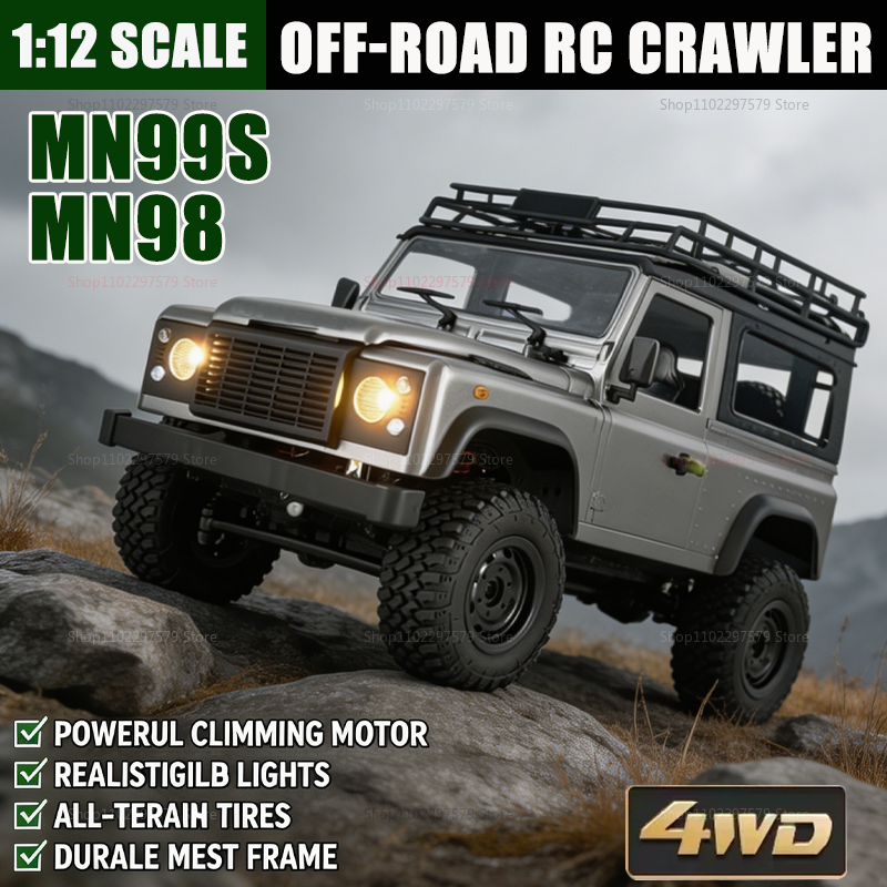 1/12 4WD RC Crawler MN98 MN99s - Interior Design Experience recension och pris