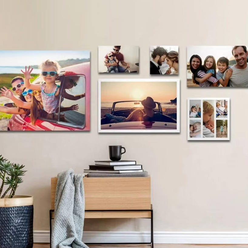 Custom Frameless Photo Canvas  - Interior Design Room recension och pris