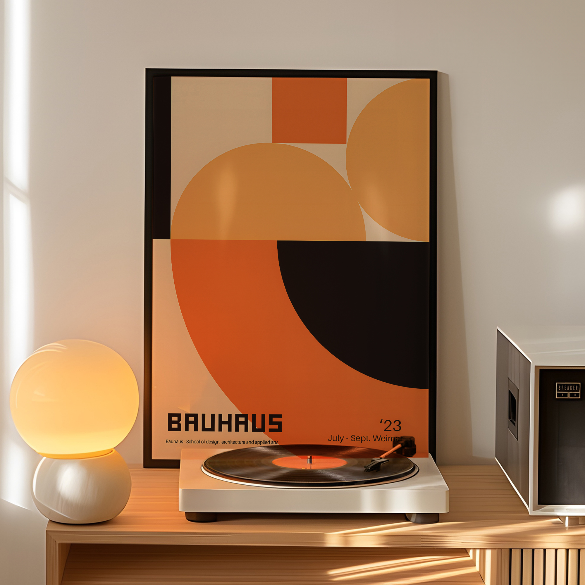 Modern Geometry Bauhaus School - Interior Design Room recension och pris