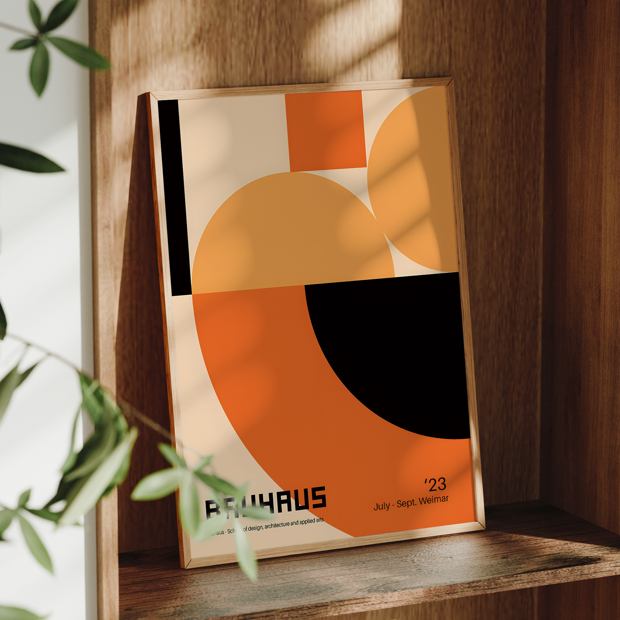 Modern Geometry Bauhaus School - Interior Design Room recension och pris