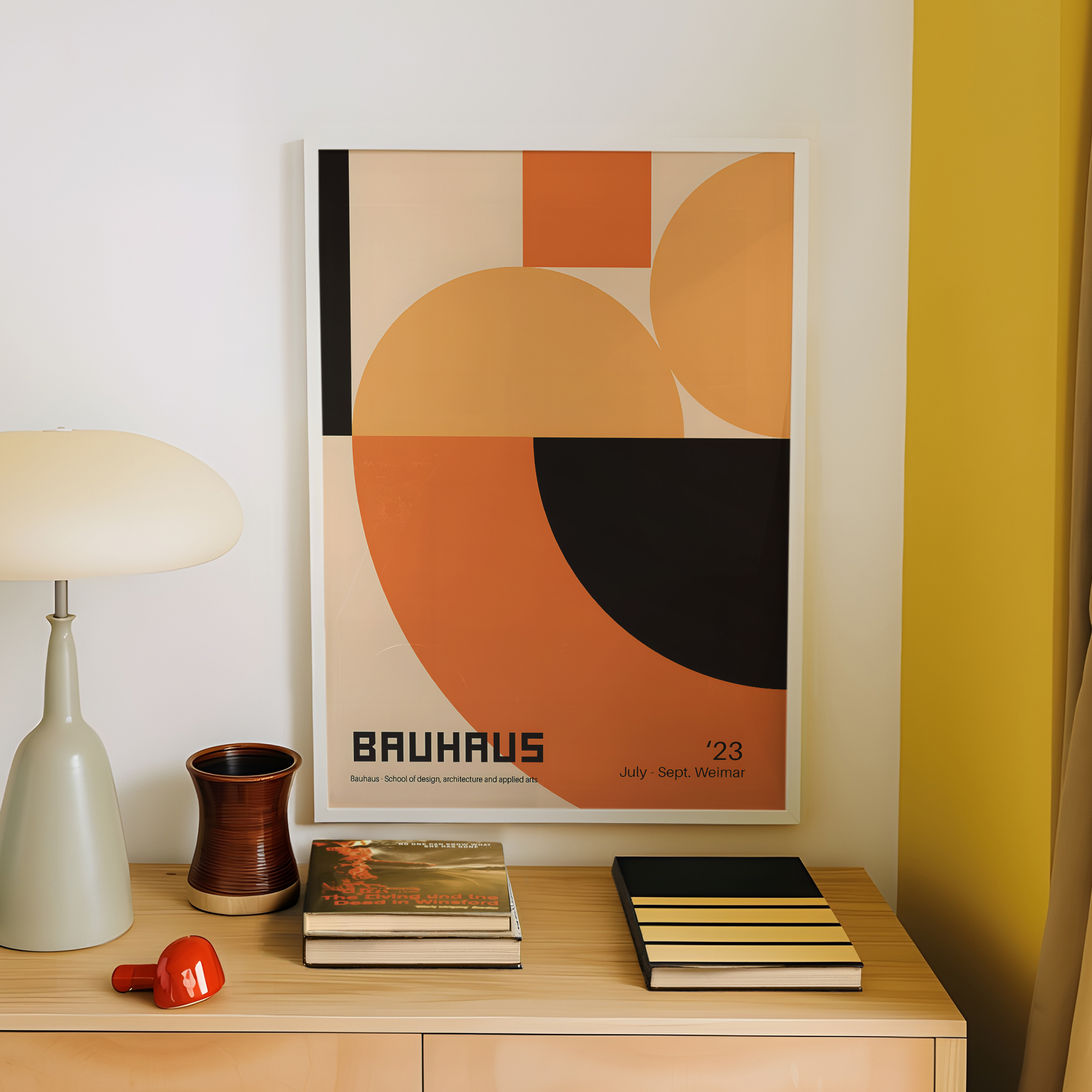 Modern Geometry Bauhaus School - Interior Design Room recension och pris