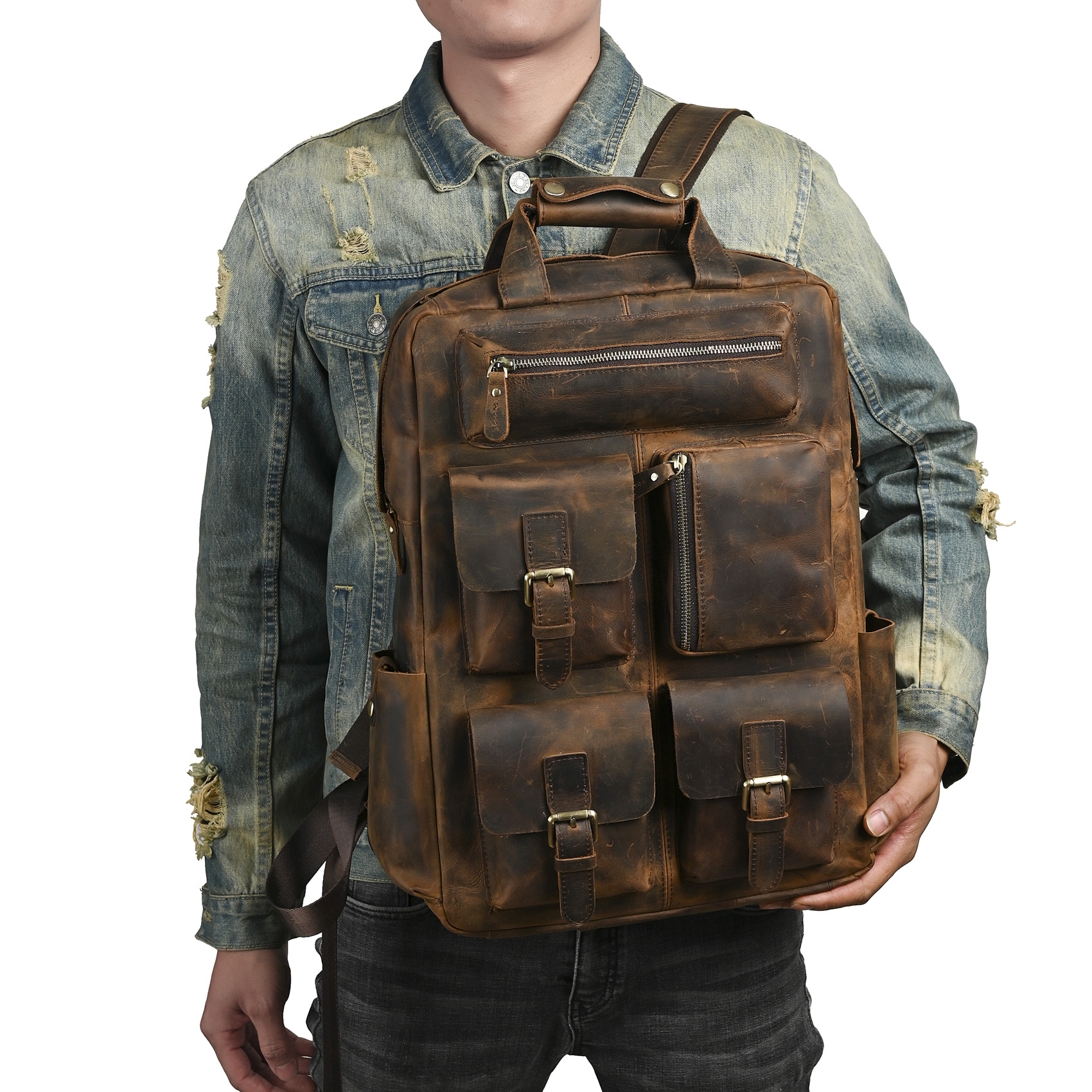 Men Original Leather Fashion T - Interior Design University In China recension och pris