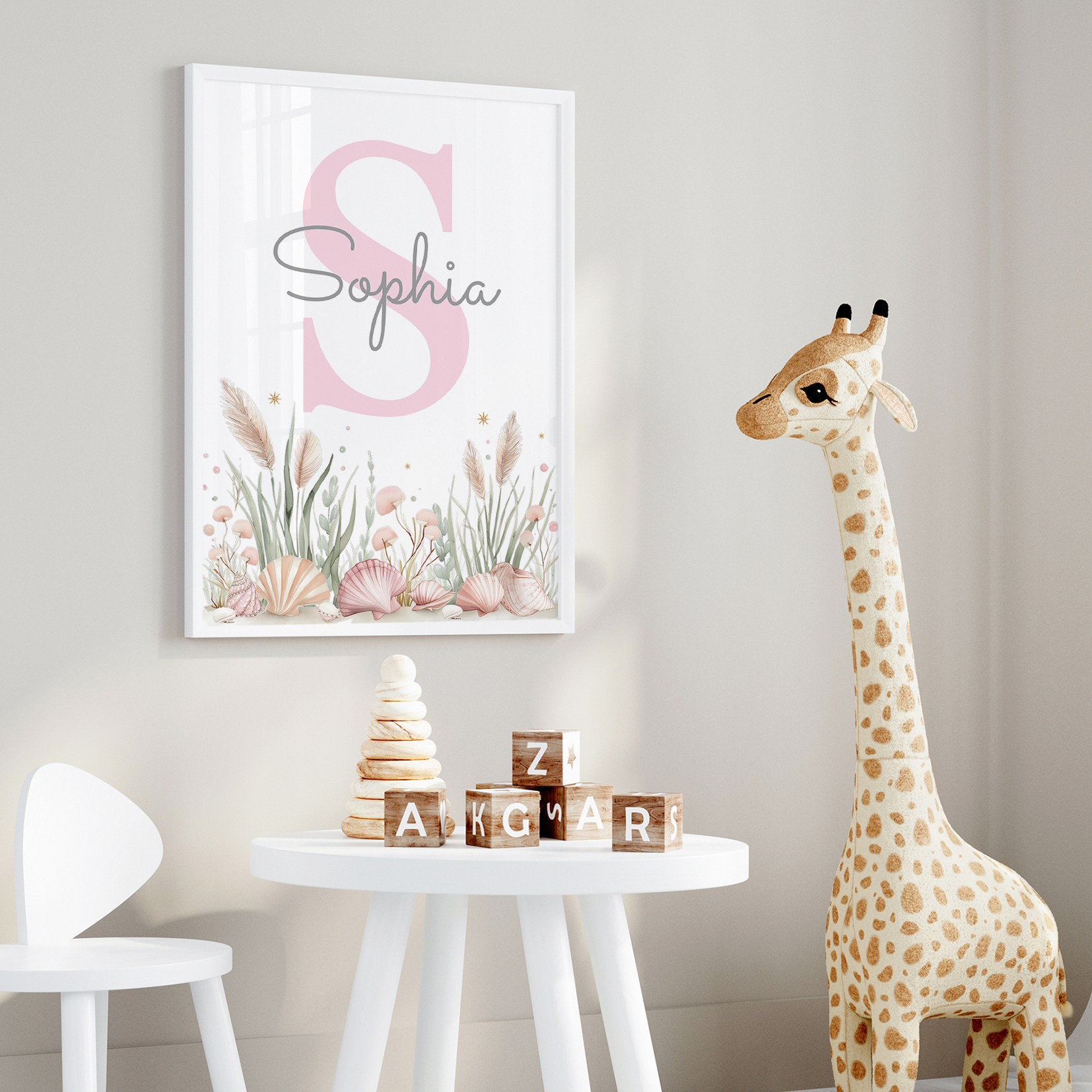 3pcs Personalized Custom Name  - Interior Design Room recension och pris