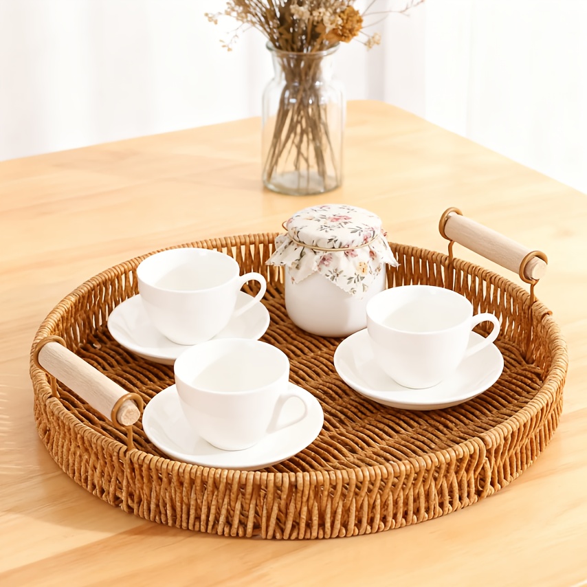 Spring Picnic Set with a Ratta - Rattan Tray Handle recension och pris