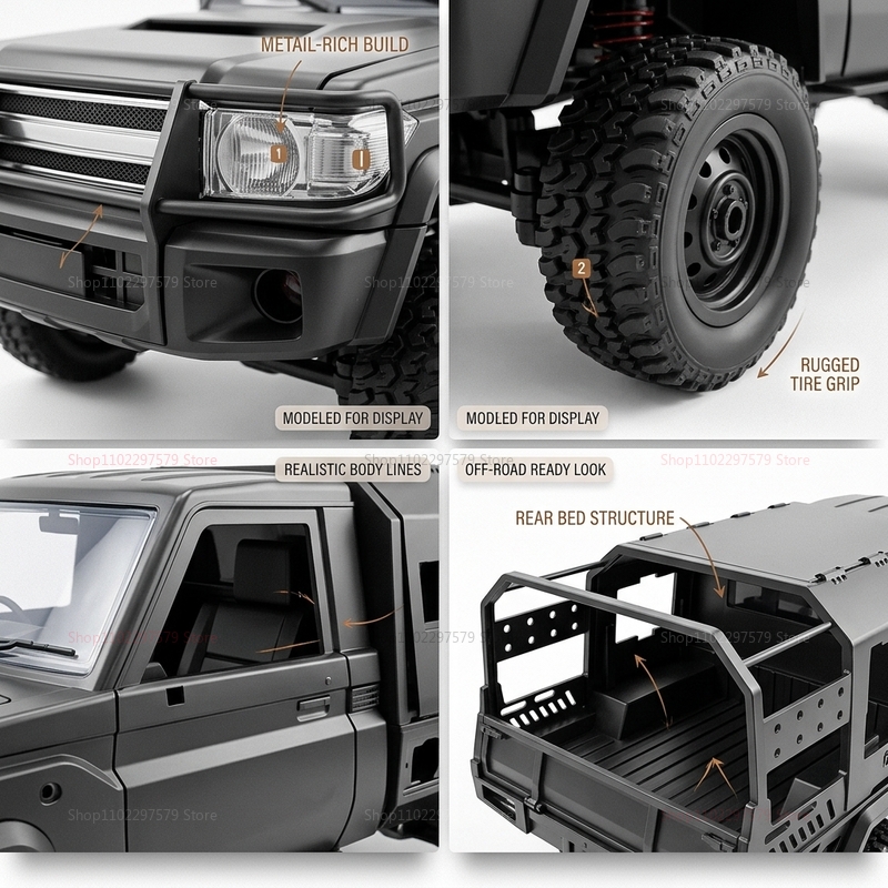 NEW 1:12 4WD RC Car MN82 MN82S - Interior Design Experience recension och pris
