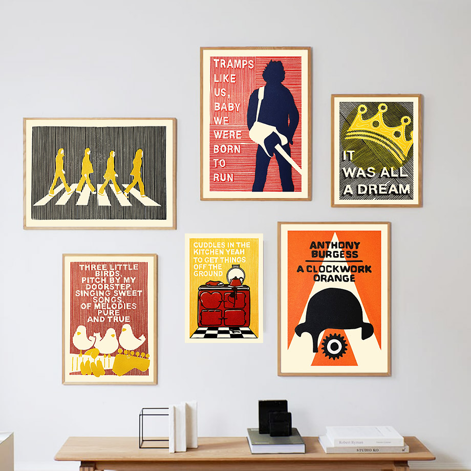 Bruce Springsteen Bob MarleyTh - Interior Design Poster recension och pris