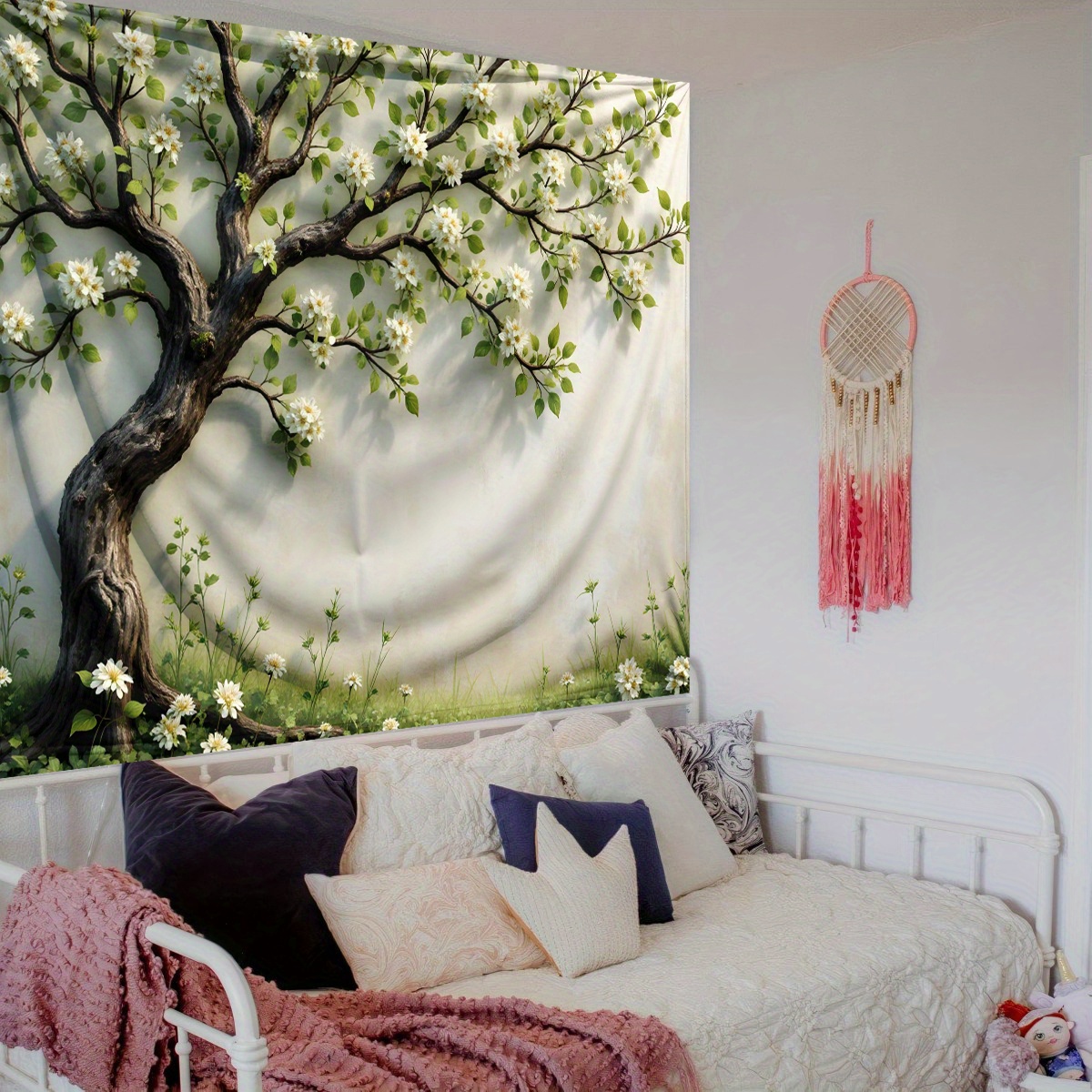 3D Blossoming Tree Wall Mural  - Interior Design Zen Style recension och pris
