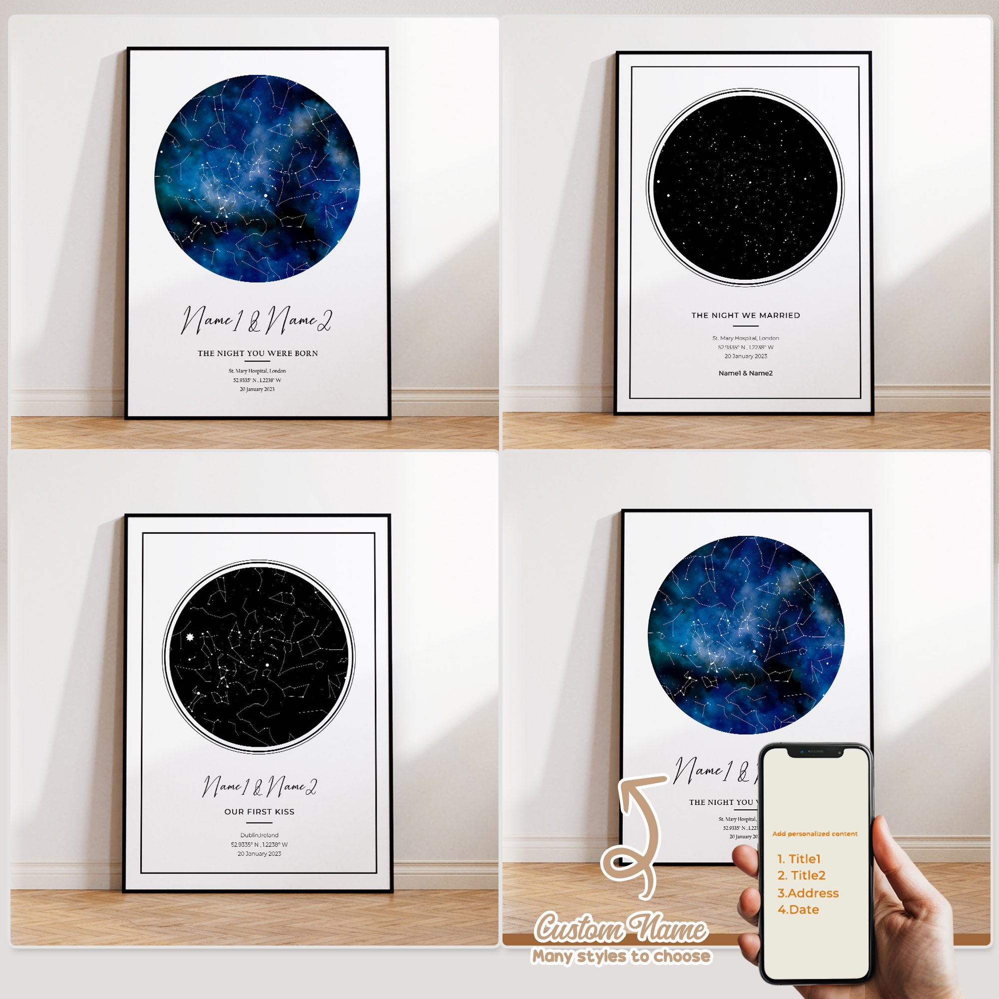Modern Custom Personalized Nig - Interior Design Room recension och pris