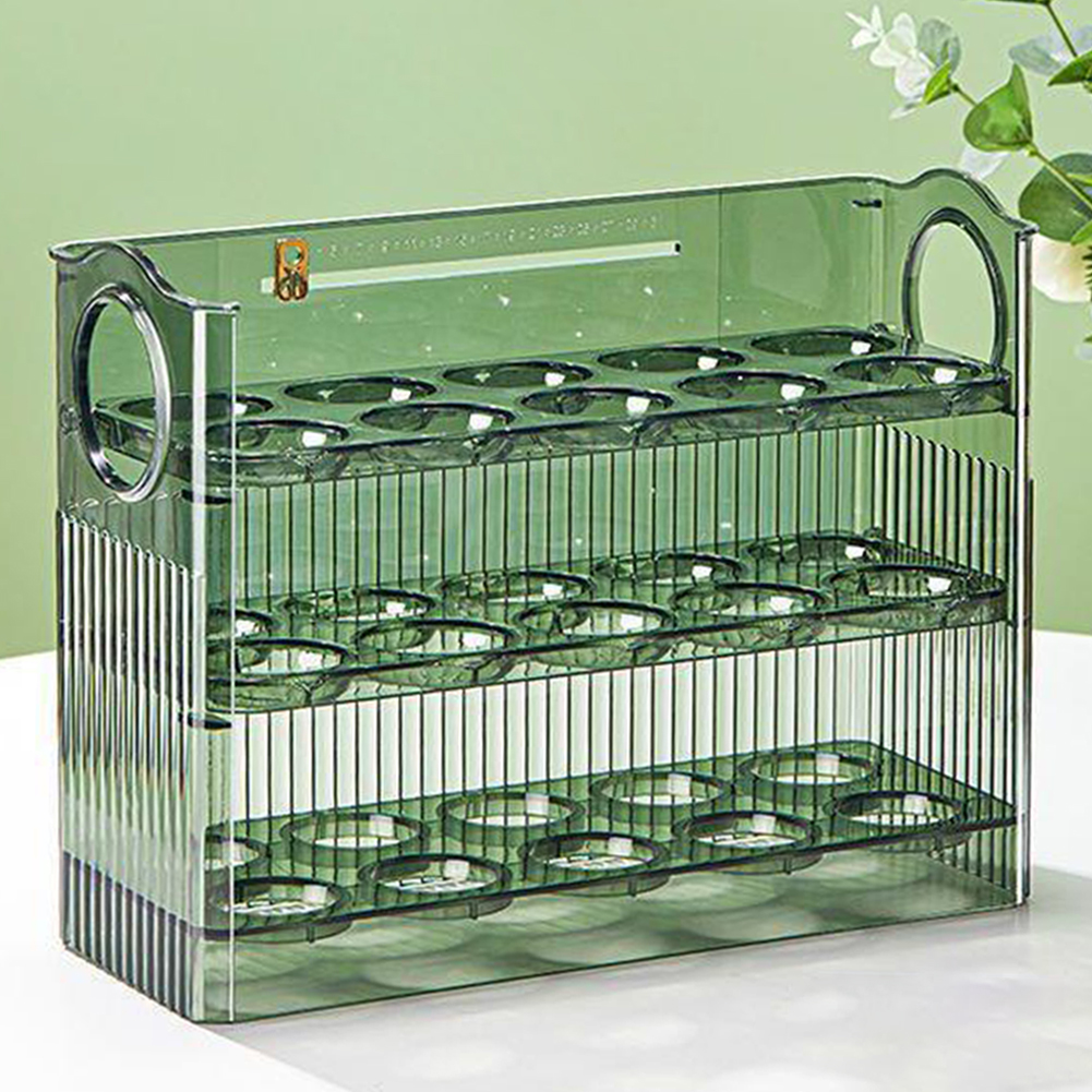 30 Grids Egg Storage Box Chick - Rattan Tray Handle recension och pris