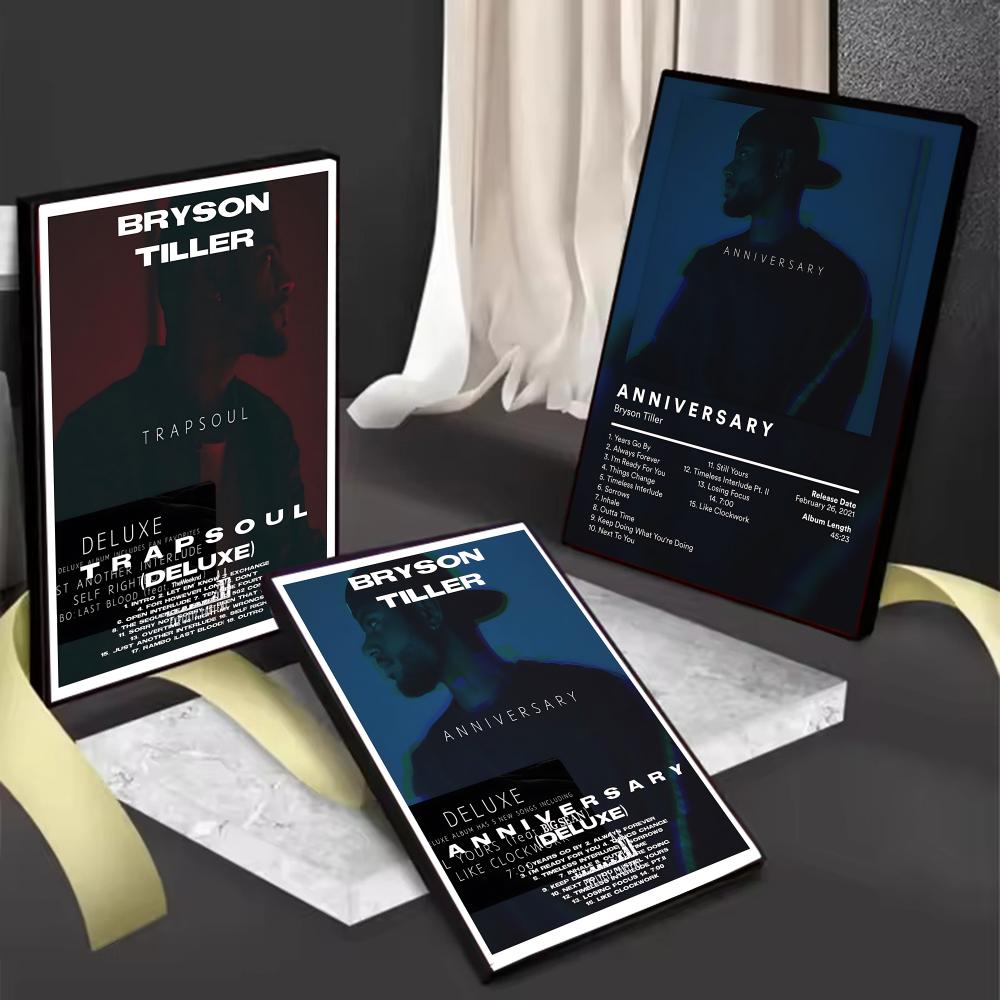 B-Bryson Tiller Rapper Album P - Interior Design Poster recension och pris