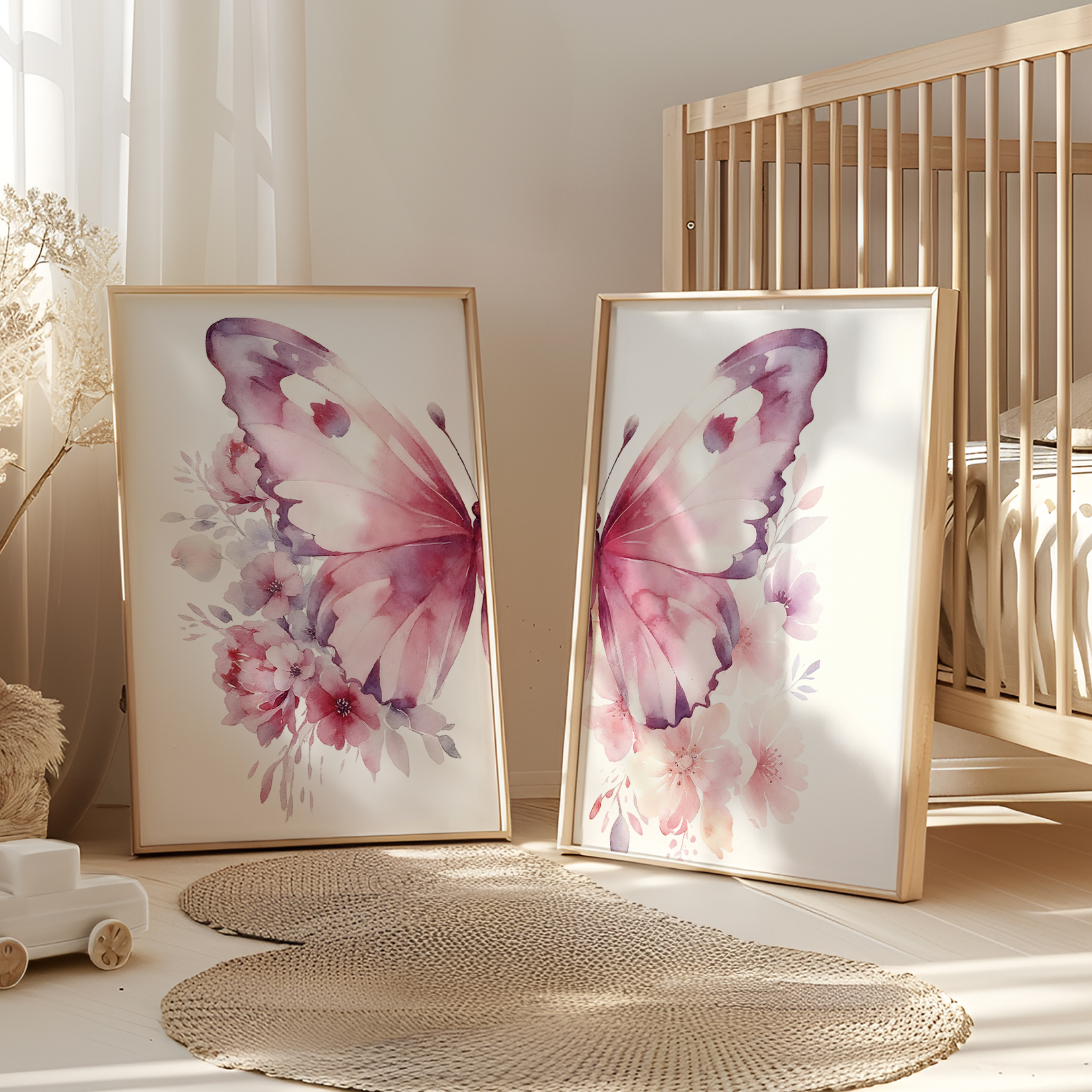 3pcs Cartoon Children Pink Lov - Interior Design Room recension och pris
