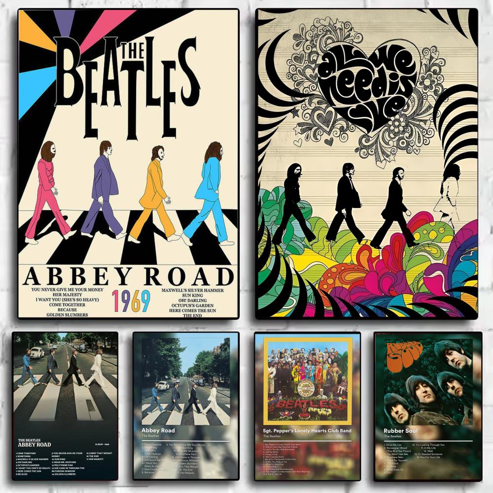 Pop Band T-The Beatles Poster  - Interior Design Poster recension och pris