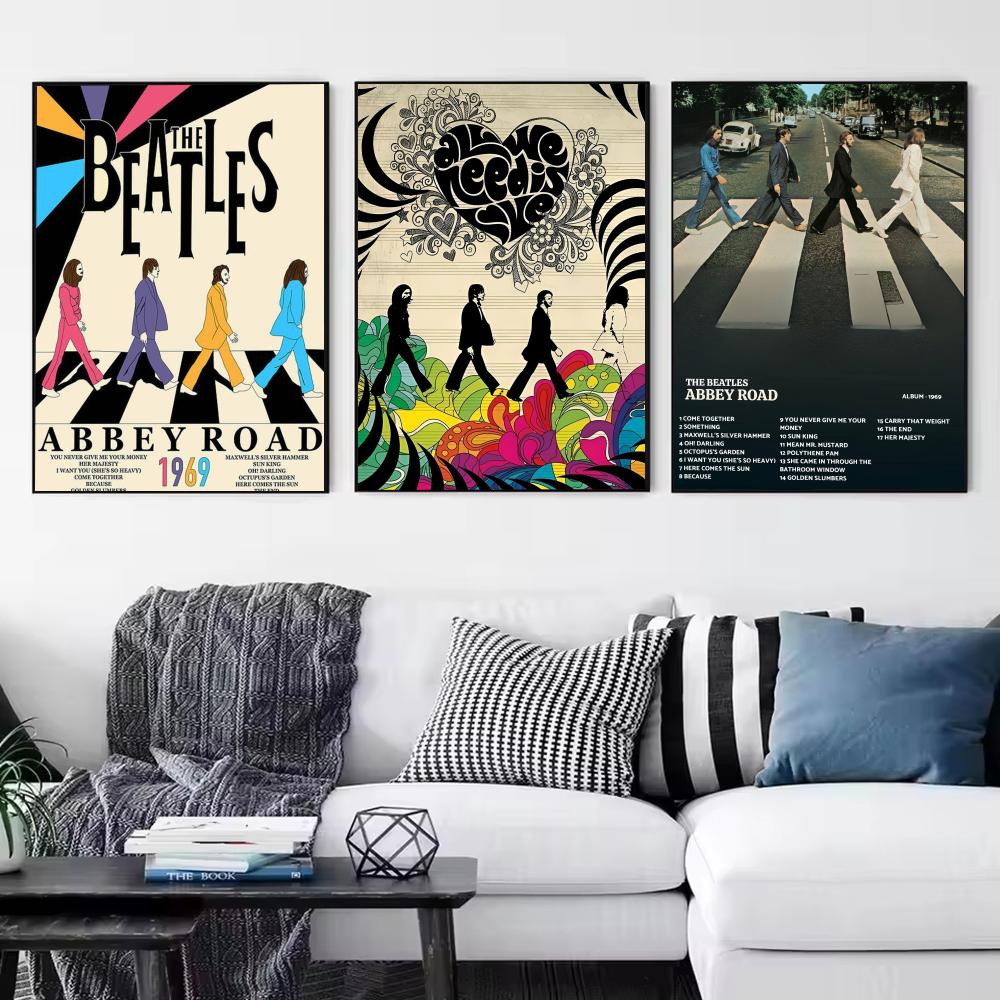 Pop Band T-The Beatles Poster  - Interior Design Poster recension och pris