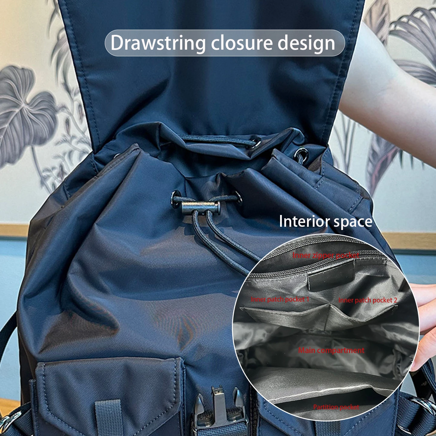 Large Capacity Solid Color Bac - Interior Design University In China recension och pris