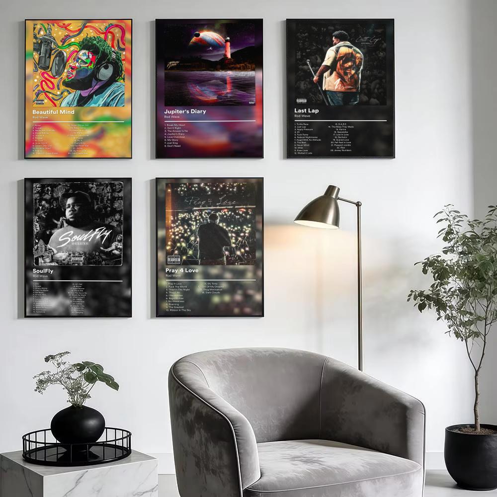 Emotional Rap R-Rod Wave Poste - Interior Design Poster recension och pris