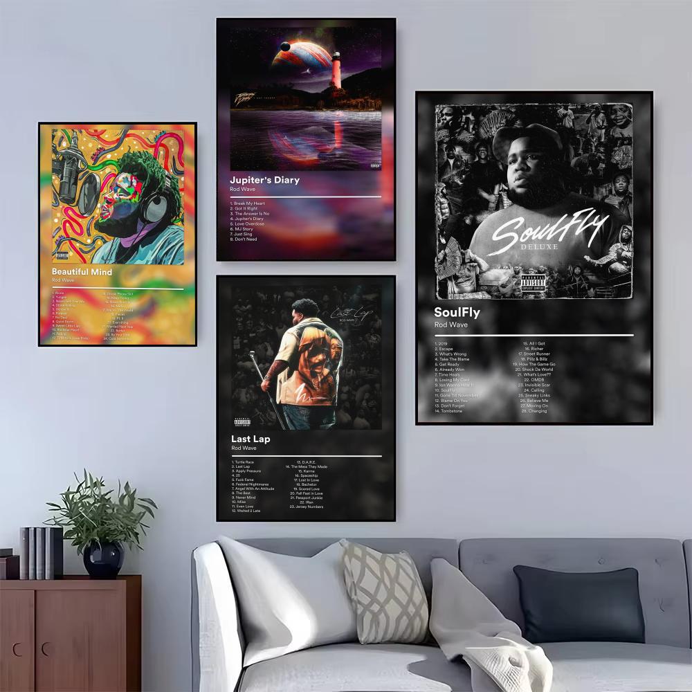 Emotional Rap R-Rod Wave Poste - Interior Design Poster recension och pris
