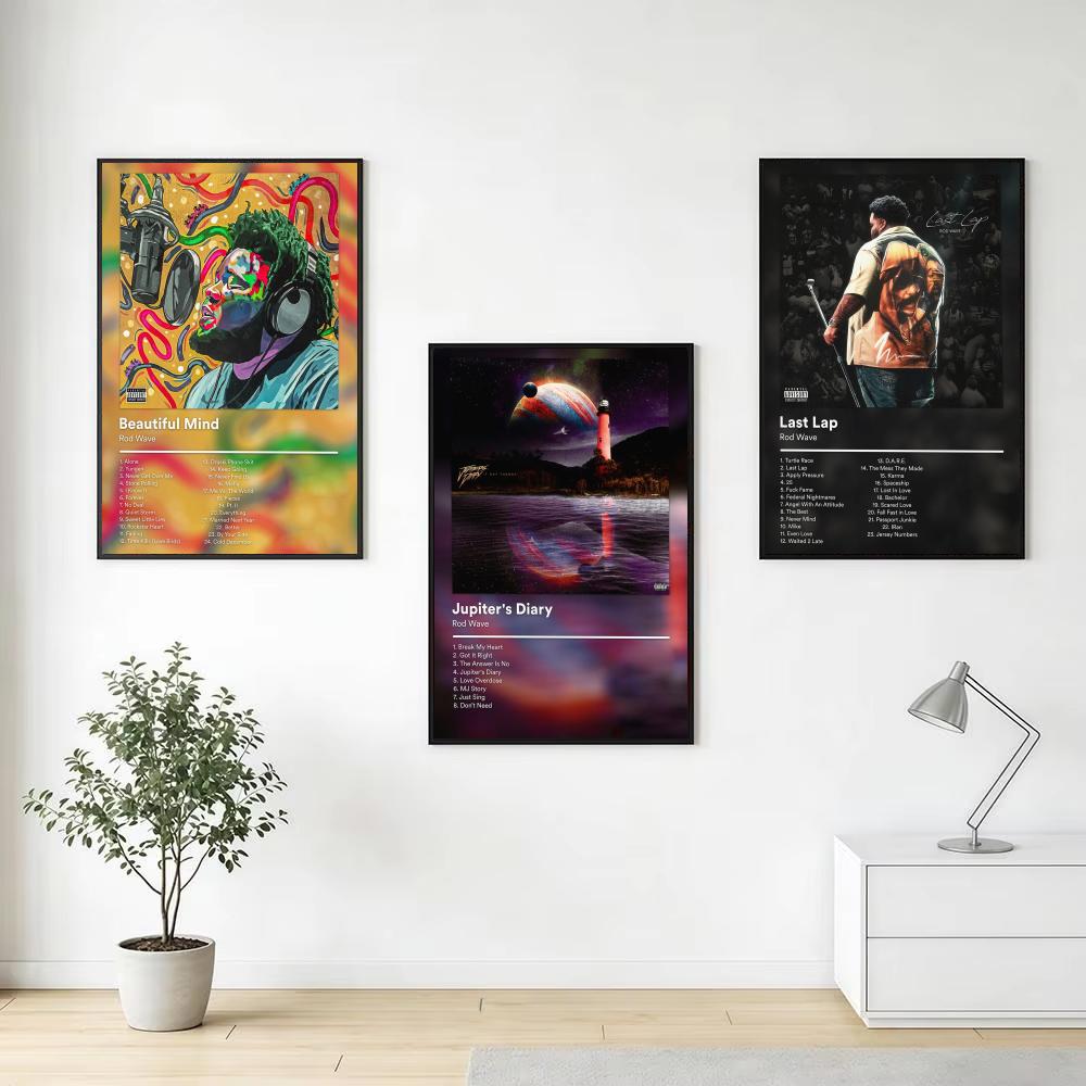 Emotional Rap R-Rod Wave Poste - Interior Design Poster recension och pris